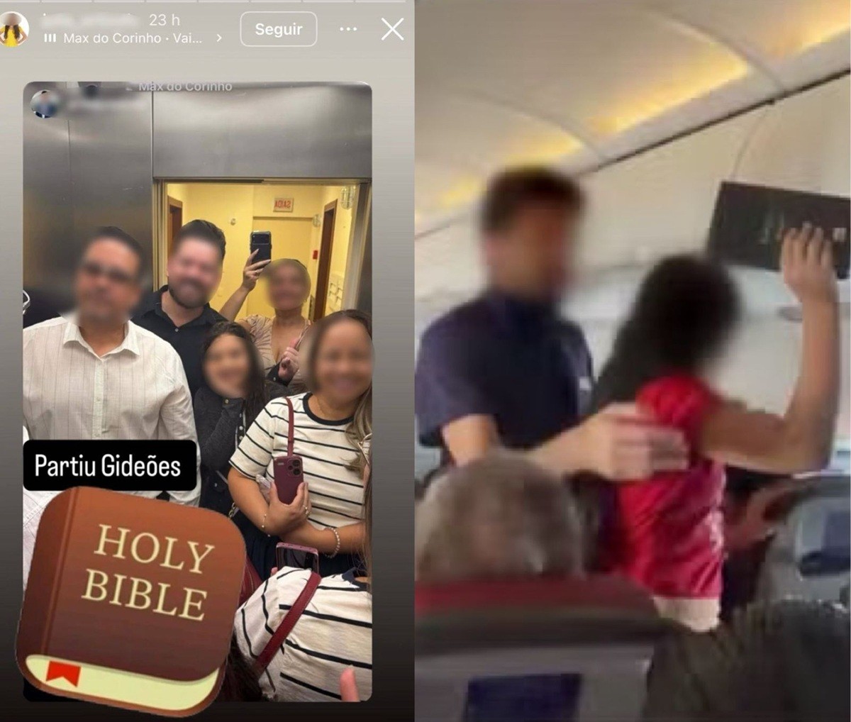 Pastora mirim abordada ao pregar em voo estava a caminho do maior congresso evangélico do Brasil