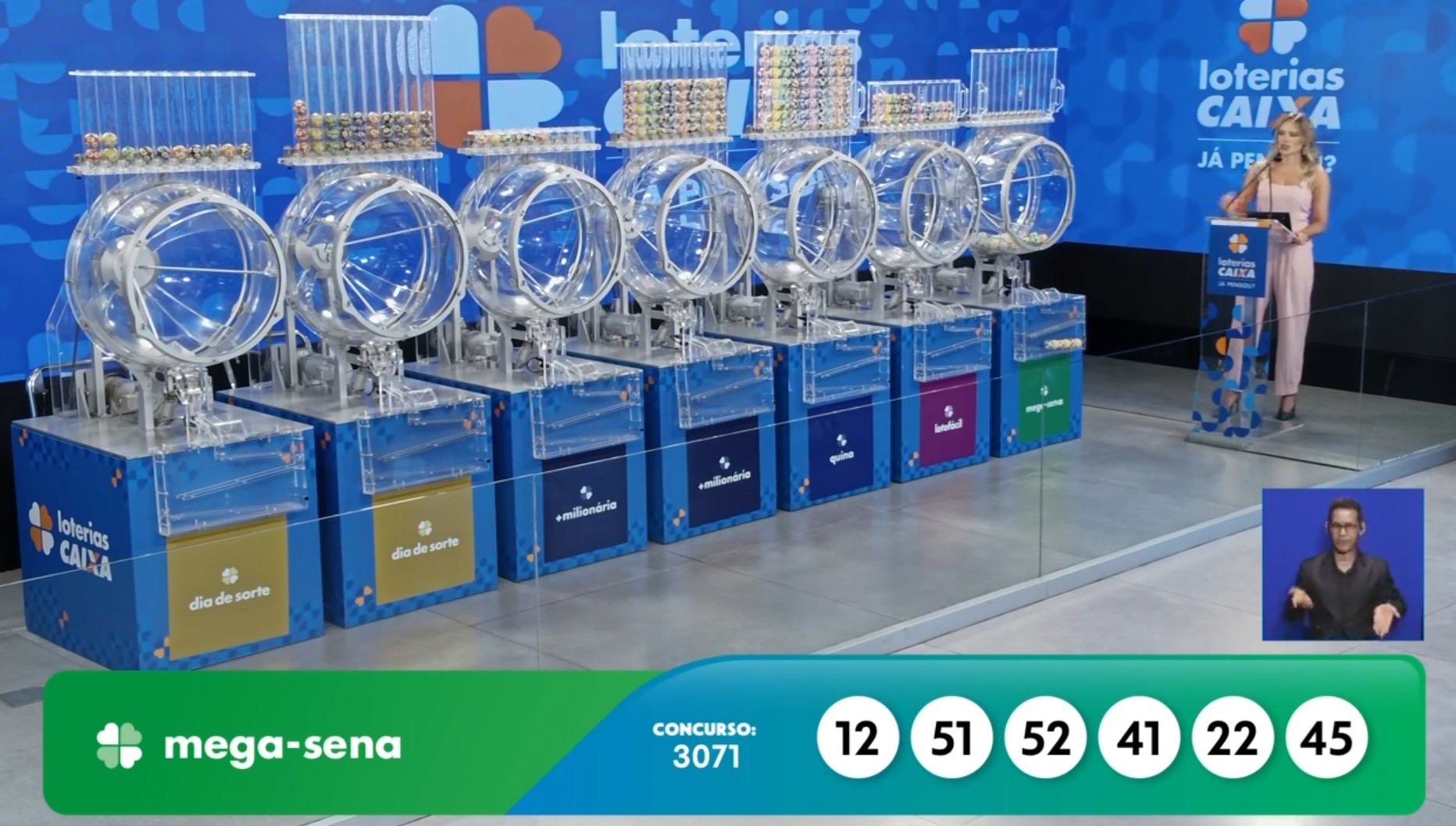 Mega-Sena: confira as dezenas sorteadas