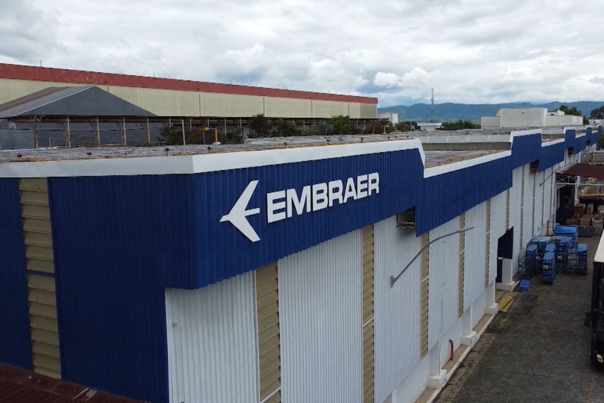 Embraer entrega 65 aviões no segundo trimestre, melhor resultado para o período em 16 anos segundo empresa