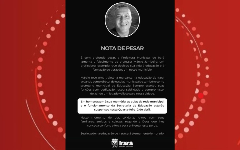 Ex-secretário de Irará morre em acidente na BA-084 — Foto: Redes Sociais