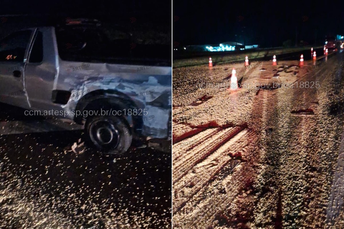 Acidente com três carretas, bitrem e carro interdita a Raposo Tavares no interior de SP