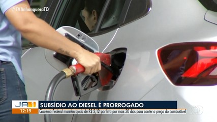 Subsídio ao diesel é prorrogado por mais 30 dias