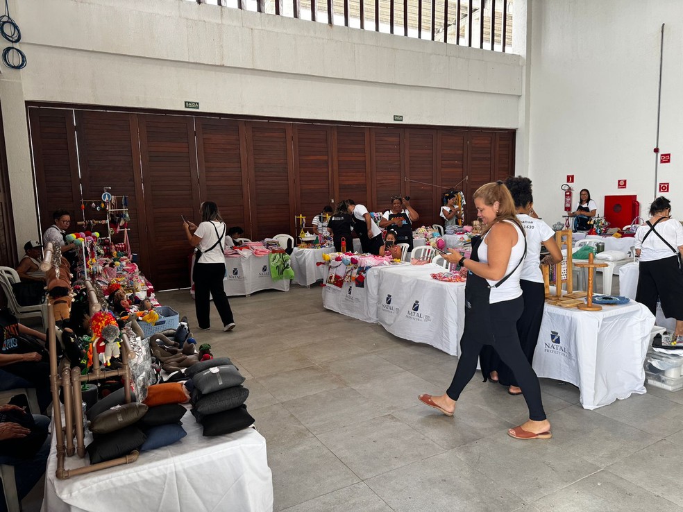 Mercado da Redinha é reaberto para temporada de dois meses em Natal — Foto: Vinícius Marinho/Inter TV Cabugi