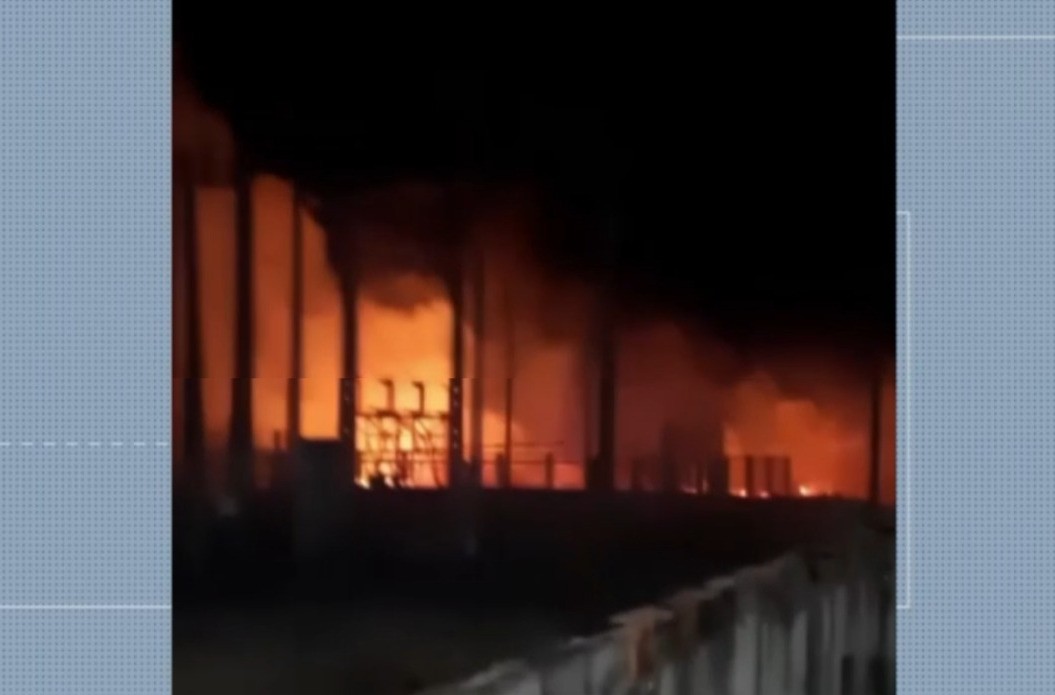 Incêndio atinge subestação da Equatorial Energia após curto circuito em Salinas, PA