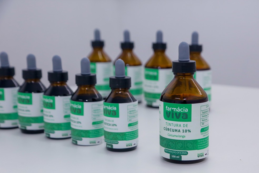Manaus inaugura 'Farmácia Viva' com medicamentos naturais e fitoterápicos para pacientes do SUS. — Foto: Divulgação
