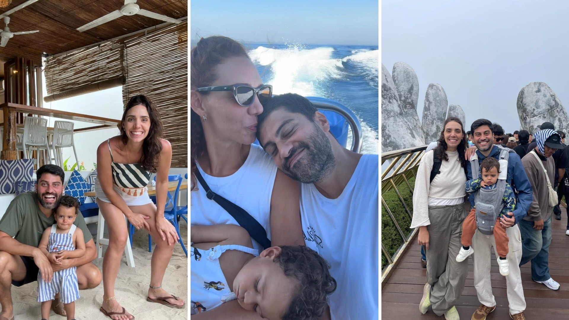 Casal pede demissão dos empregos e inicia viagem para conhecer quatro continentes com o filho: 'Muito para explorar'