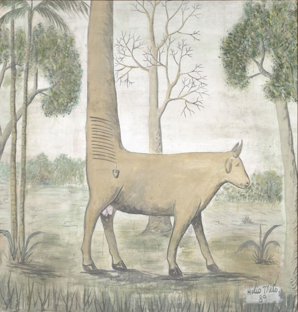 Obra de Hélio Melo participa de exposição nos EUA — Foto: Divulgação