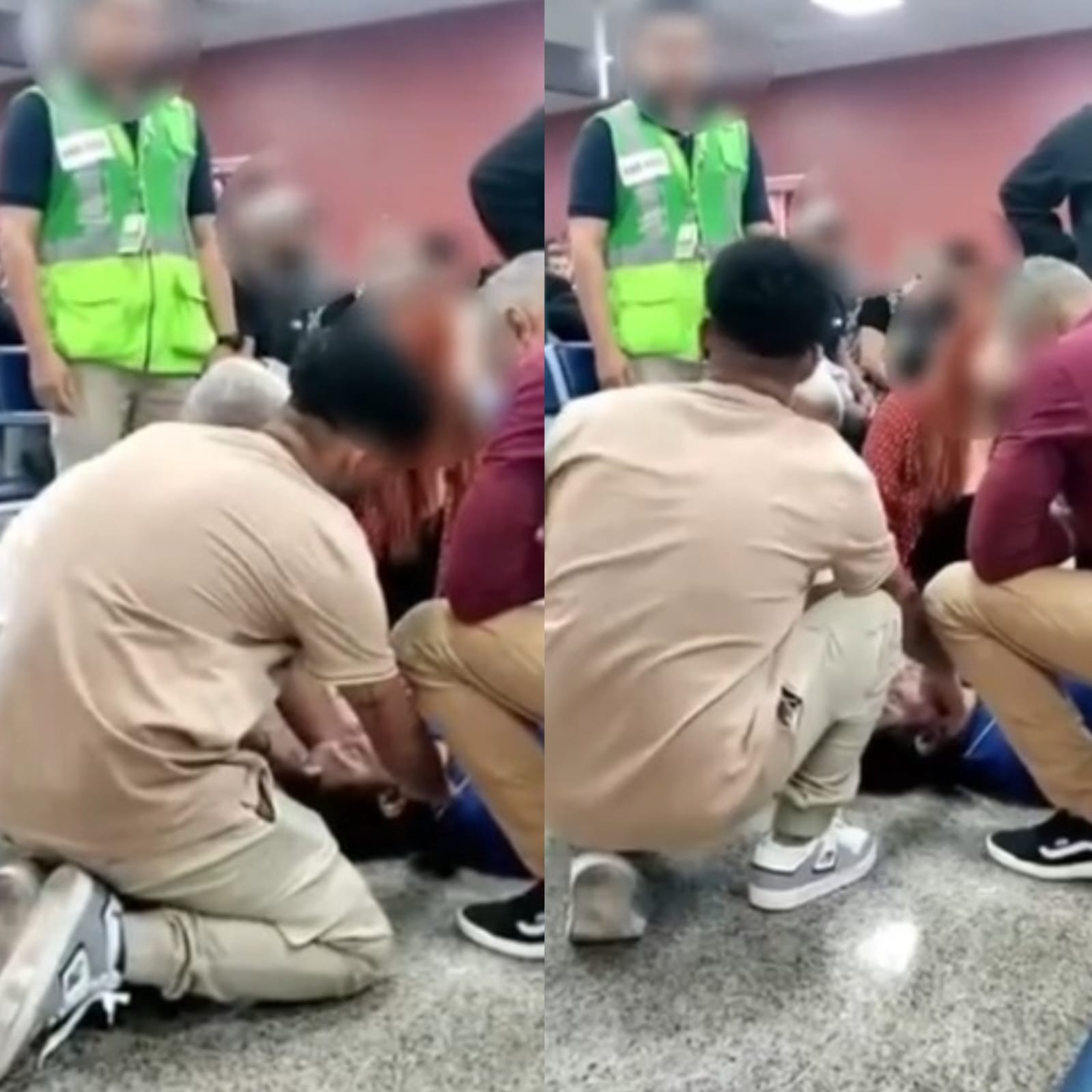Homem passa mal em aeroporto de Maceió, vai para UTI e família denuncia demora no socorro