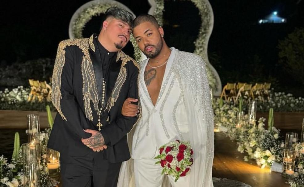Hytalo Santos e Euro se casam em 2023 — Foto: Reprodução / Instagram / Hytalo Santos