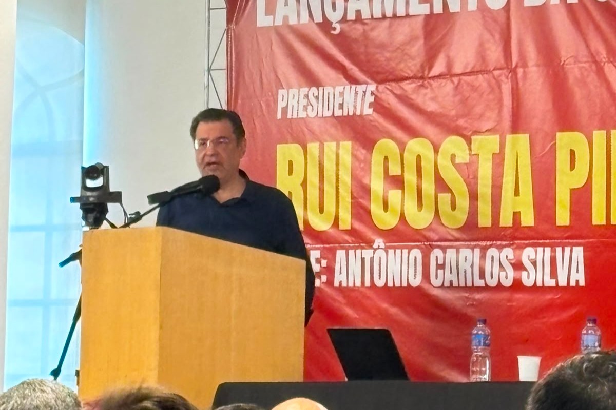 PCO lança Rui Costa Pimenta Rui Costa Pimenta como candidato à Presidência em evento em SP