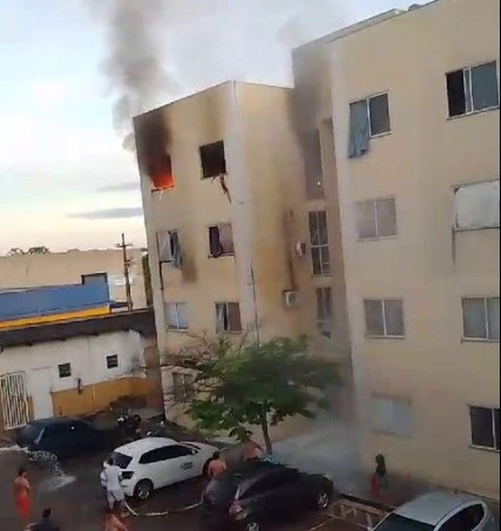 Explos&atilde;o em apartamento de Porto Velho &mdash; Foto: Redes Sociais/Reprodu&ccedil;&atilde;o