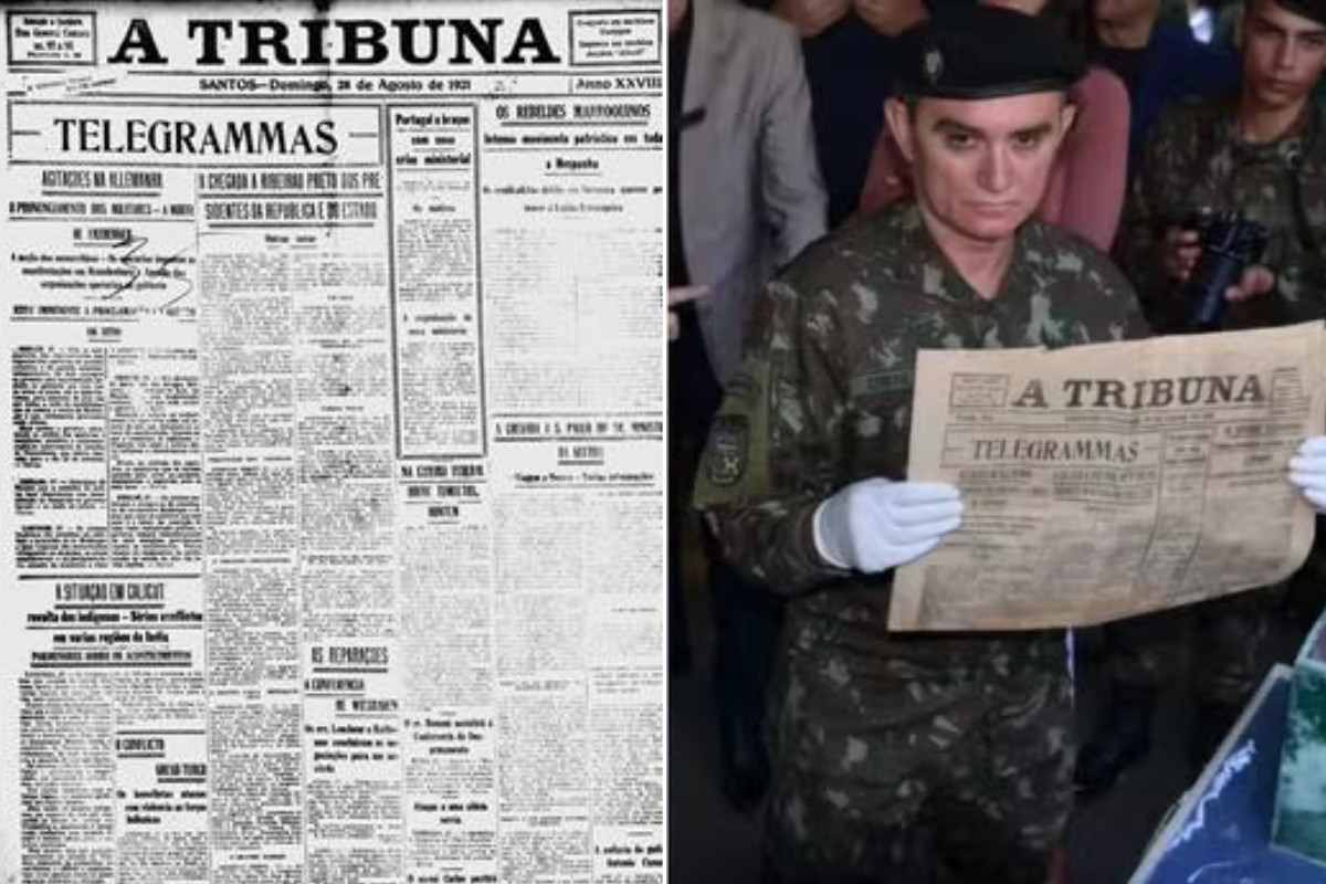 Veja quais eram as notícias publicadas em jornal enterrado há 104 anos em cápsula do tempo