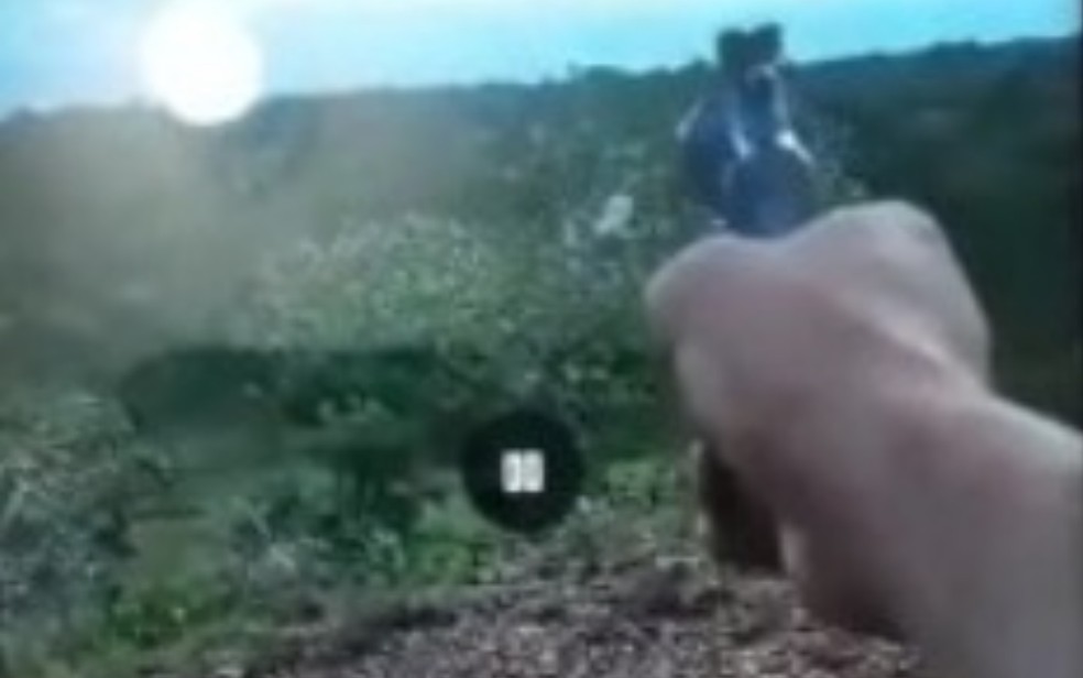Polícia achou vídeos gravados por suspeitos após crimes, em Porangatu — Foto: Divulgação/Polícia Civil
