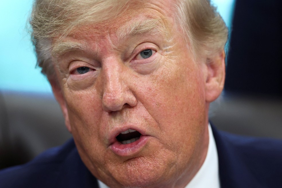 O presidente dos Estados Unidos, Donald Trump, em 28 de setembro de 2026 — Foto: Kevin Lamarque/Reuters