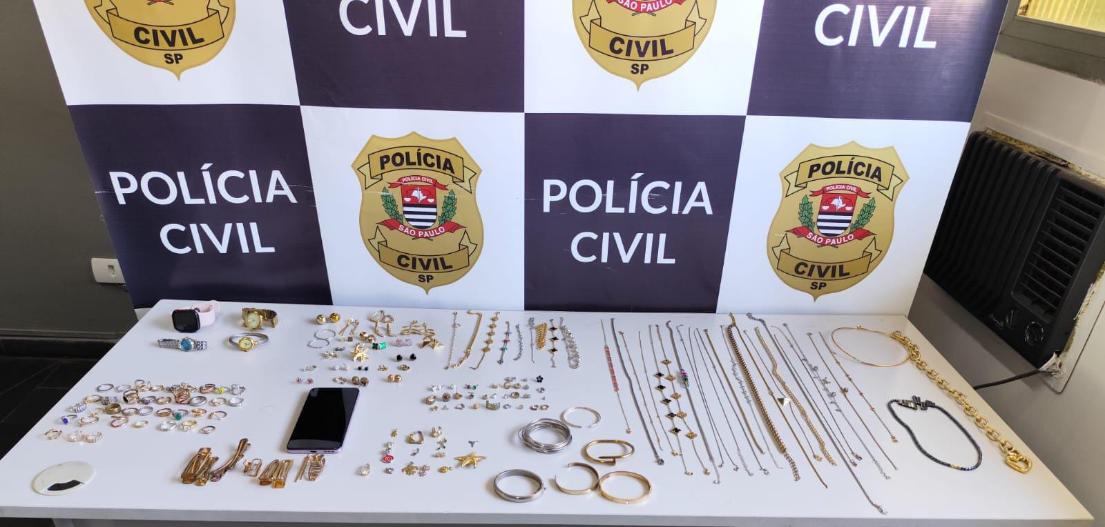 Empregada doméstica é suspeita de furto de R$ 430 mil em joias no Jd. Aquarius, em São José dos Campos