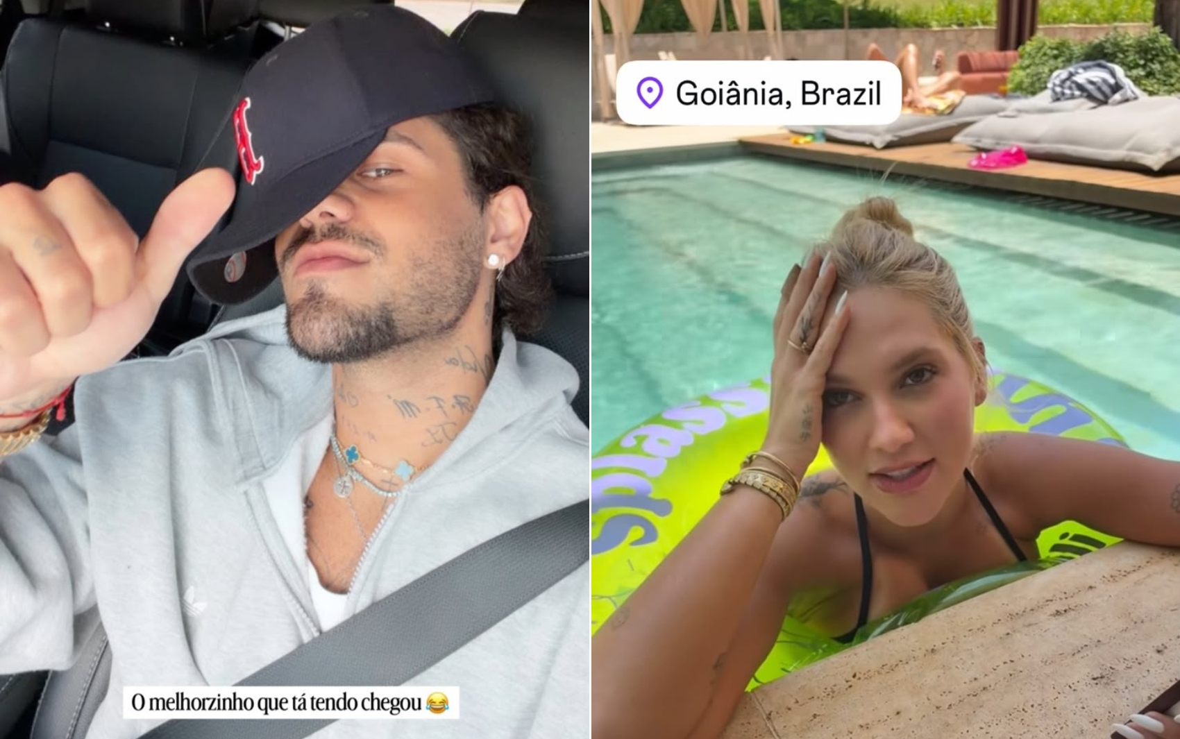 Zé Felipe volta ao Brasil e mostra encontro com Virginia; vídeo