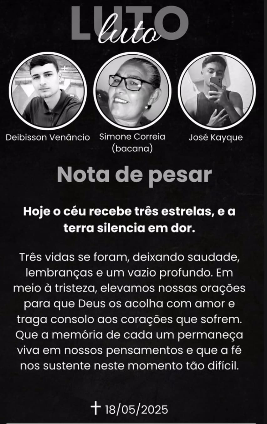 Colisão entre carros deixa três mortos e dois feridos na AL-220, em São José da Tapera