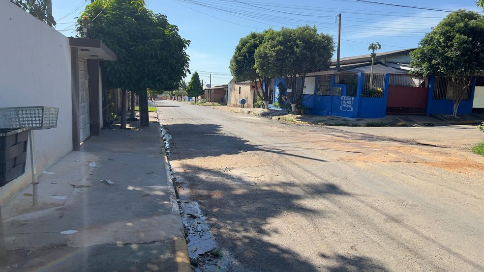 O caso aconteceu no bairro Boa Esperança 2, no município de Sorriso. — Foto: Rhenzo Nogueira