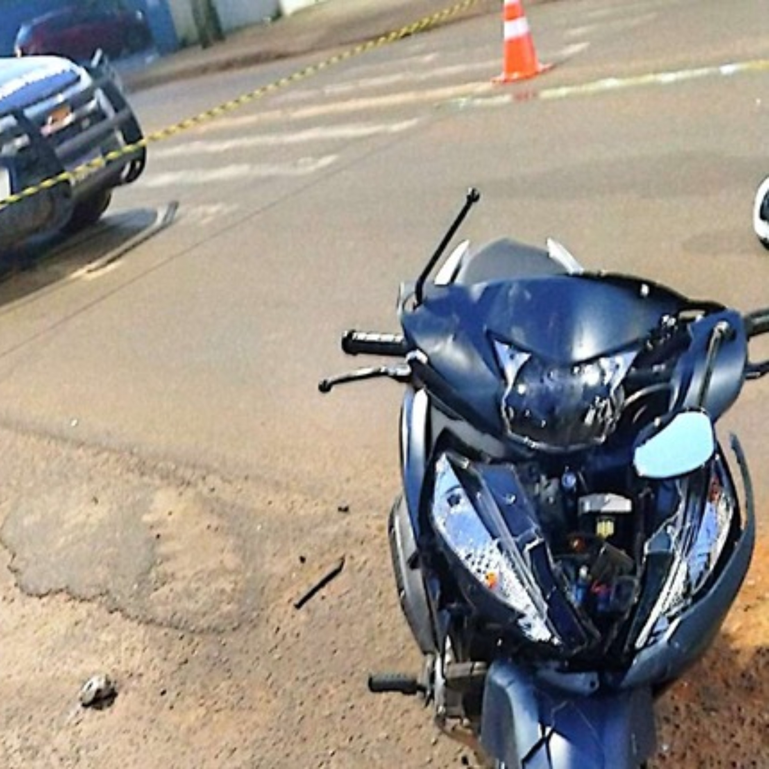 Grávida em trabalho de parto atropela e mata motociclista ao ir para maternidade em Roraima