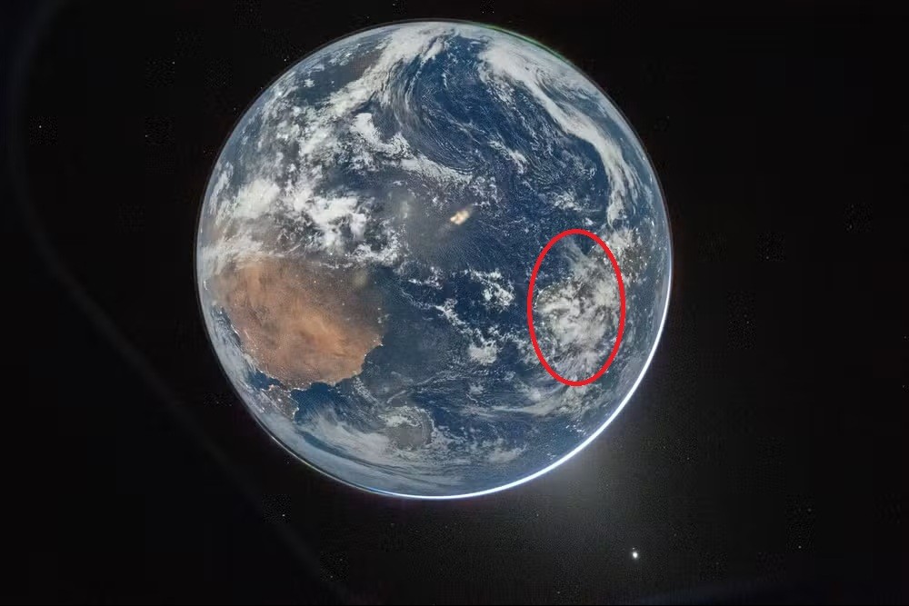 Brasil aparece em primeira imagem da Terra vista da missão Artemis II divulgada pela Nasa