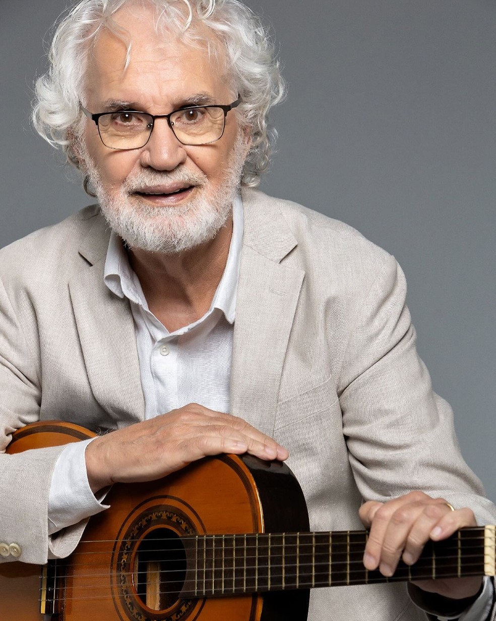 Renato Teixeira é o compositor de músicas como ‘Romaria’ (1977) e ‘Amora’ (1979) — Foto: Divulgação