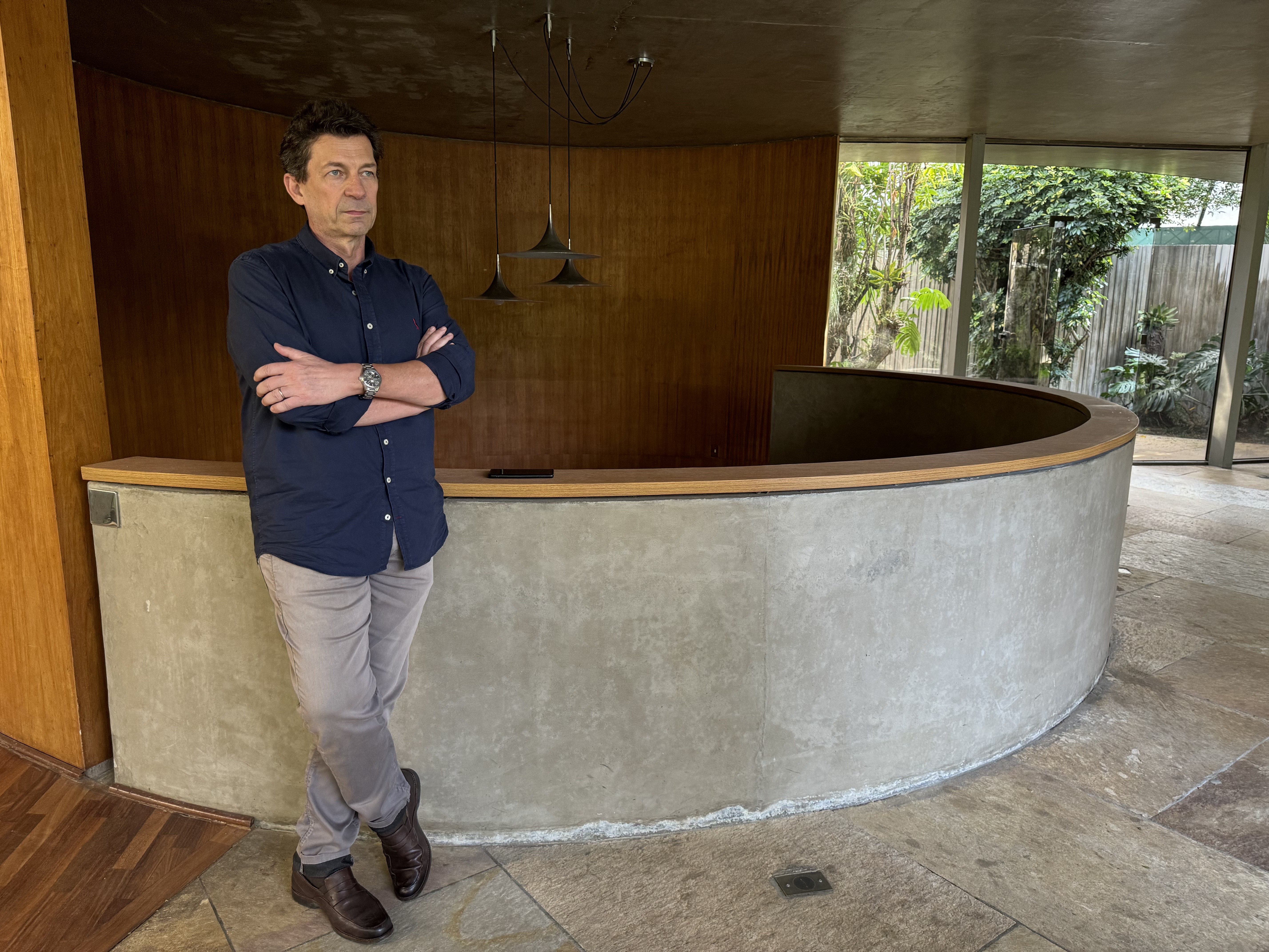 Espaços da Casa Niemeyer, na Zona Oeste de SP — Foto: Cíntia Acayaba/g1