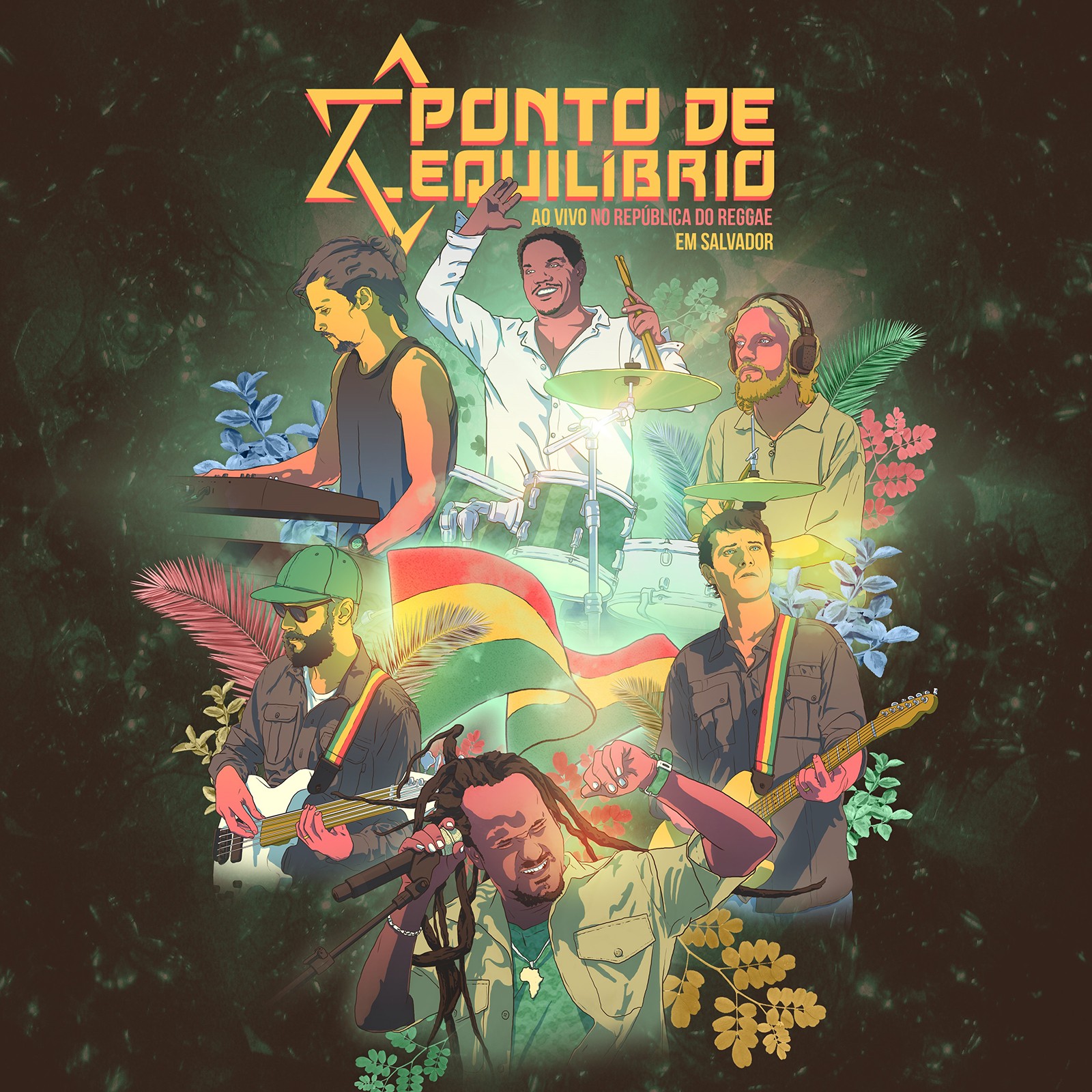 Grupo Ponto de Equilíbrio lança disco gravado em show em festival de reggae