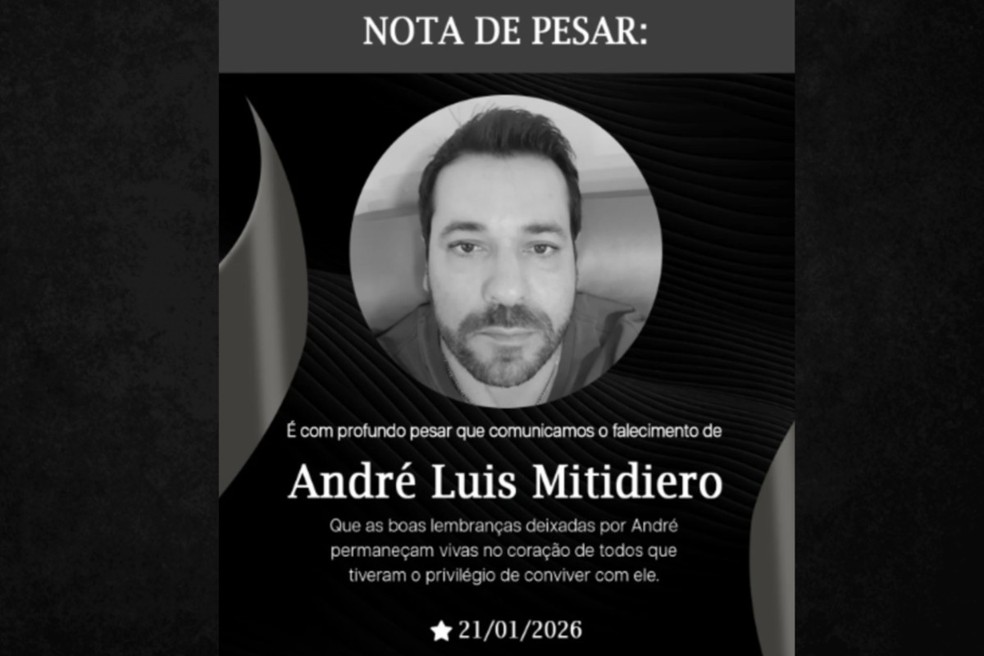 Nota de pesar do restaurante — Foto: Redes Sociais