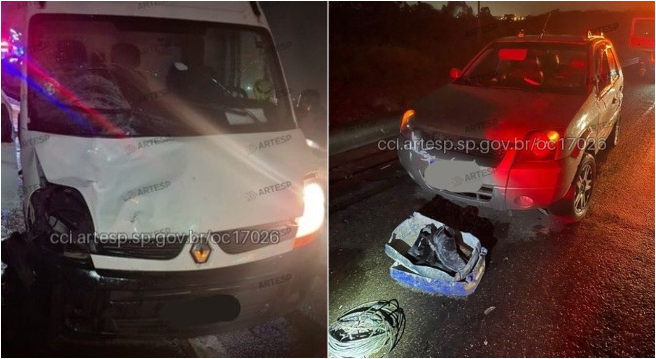 Dupla para em rodovia para ajudar motorista com pneu furado e morre atropelada por van