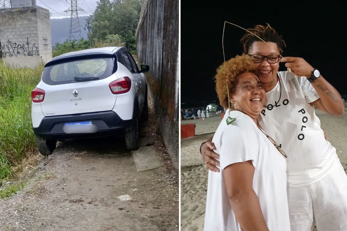 Casal deixa encontro para 'resolver coisas' e desaparece no litoral de SP; carro é achado aberto