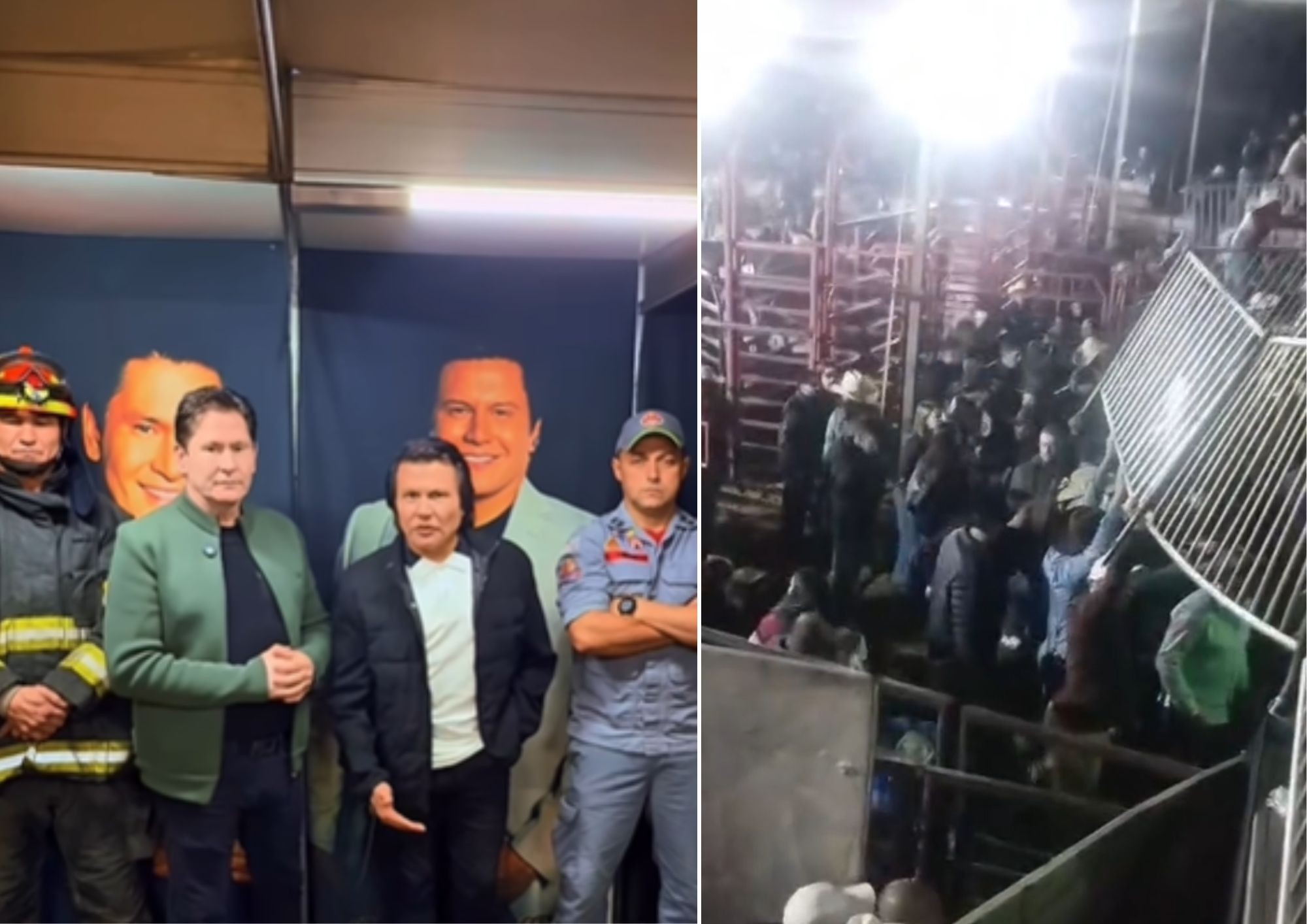 Arquibancada desaba durante show da dupla Gian e Giovani em SP e deixa vítimas; VÍDEO