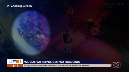 Justiça aceita denúncia contra PM do Tocantins que atirou e matou militar da Paraíba