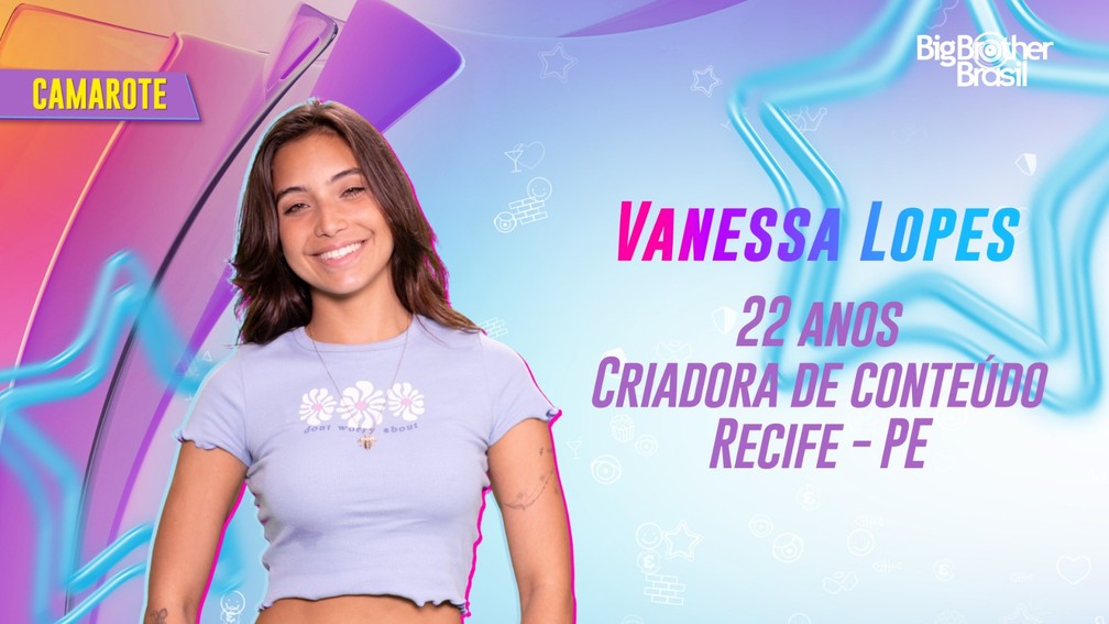 Vanessa Lopes no BBB 2024 — Foto: Divulgação