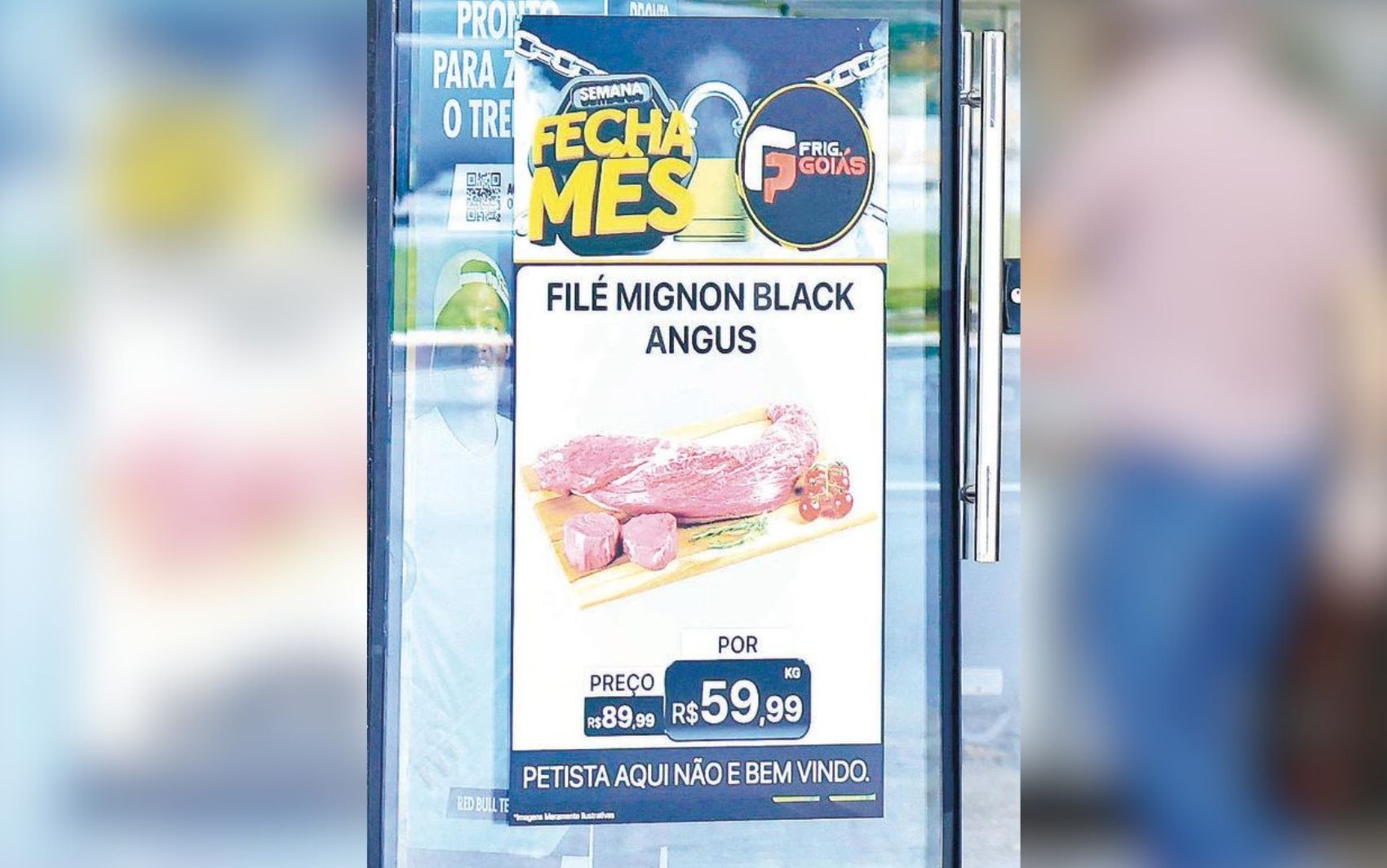 Justiça ordena que frigorífico retire anúncio com frase polêmica: ‘Petista aqui não é bem-vindo'