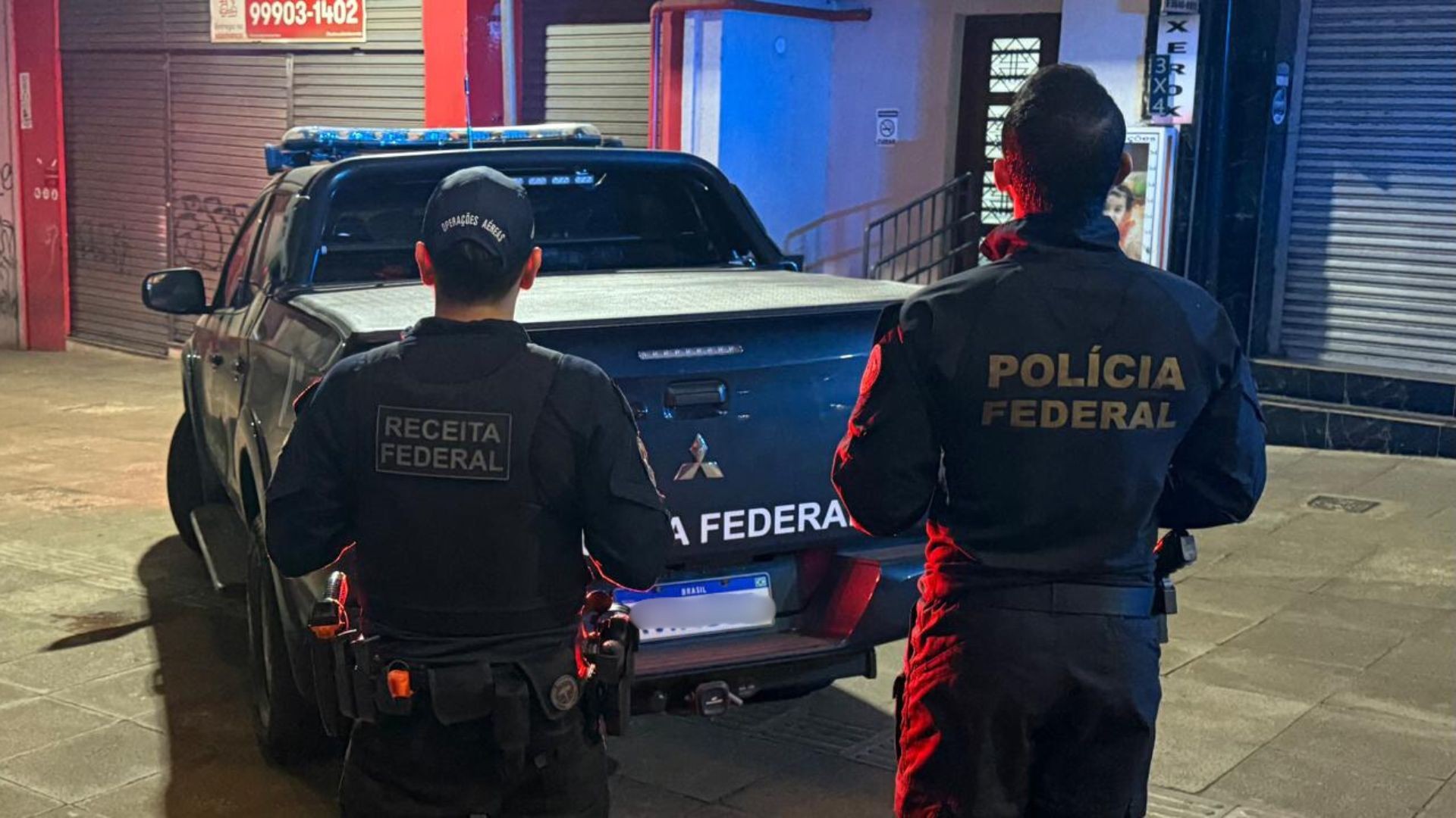 Cosméticos contrabandeados e sem registro da Anvisa são apreendidos pela PF e a Receita Federal em Uberaba