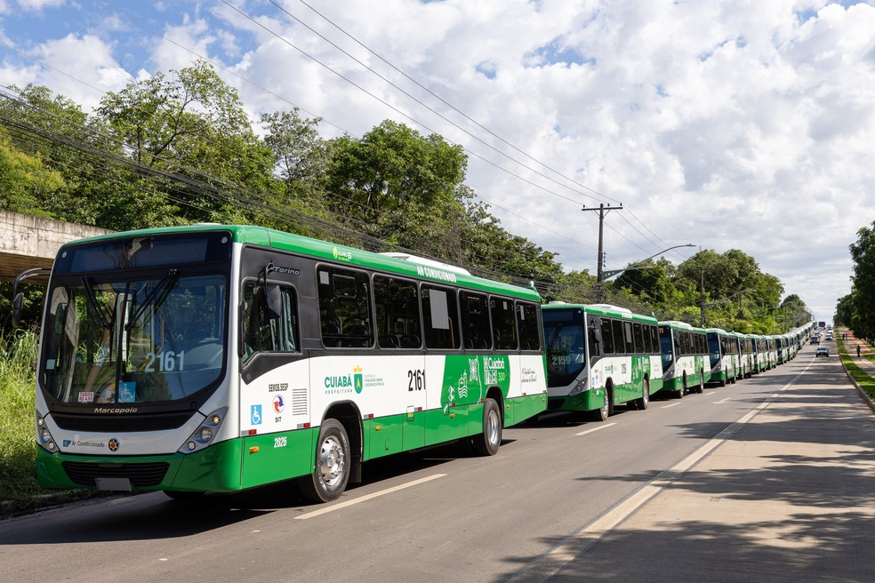 Transporte p&uacute;blico de Cuiab&aacute; &mdash; Foto: : Rennan Oliveira