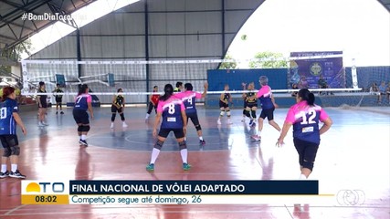 Final da competição nacional de vôlei adaptado será realizada em Palmas