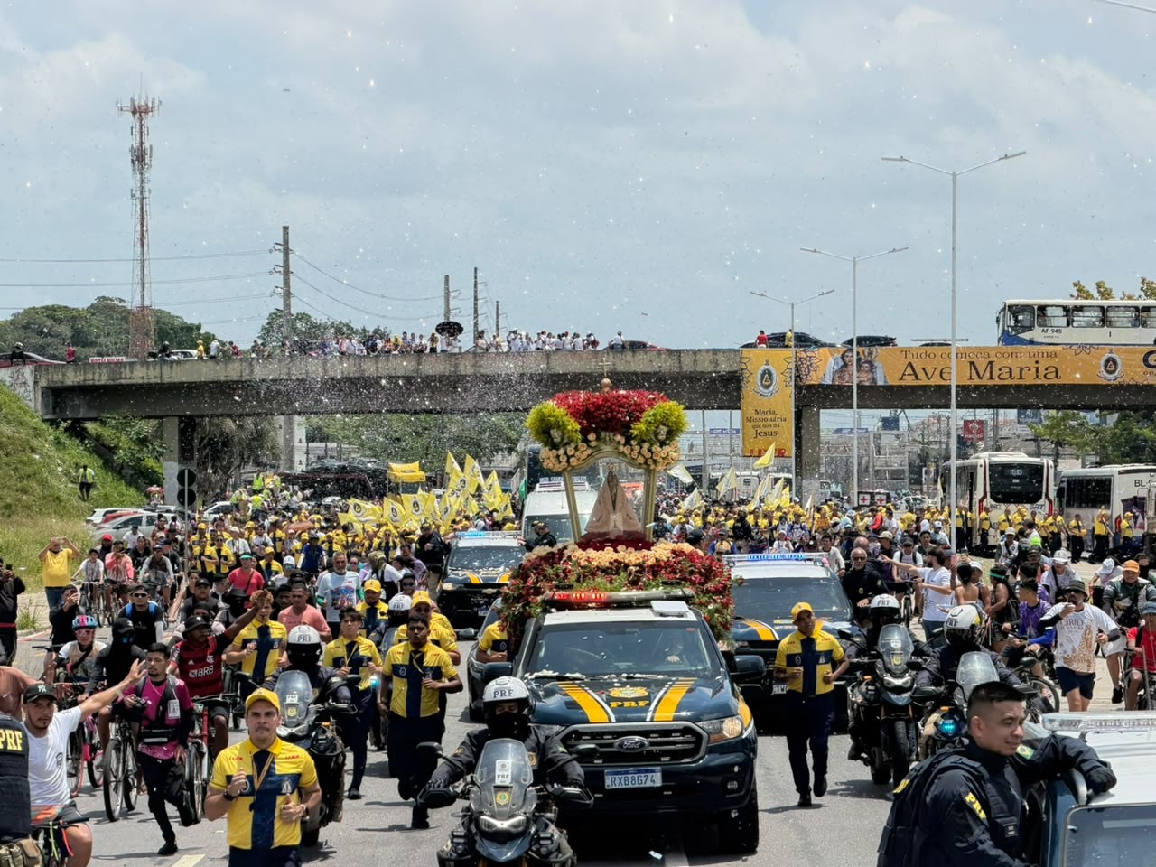 Círio de Nazaré  2026: Acompanhe o Traslado; imagem percorre a BR-316