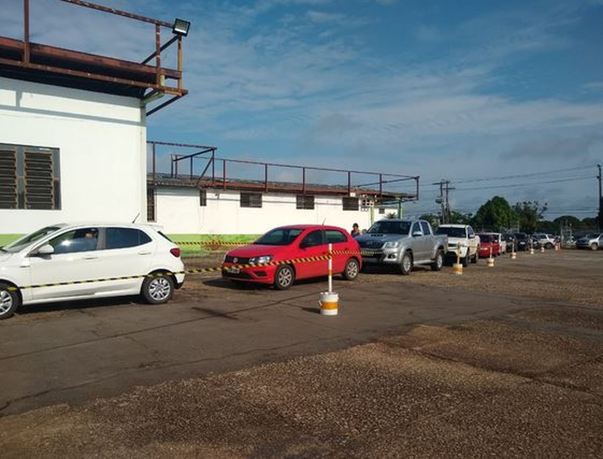 Pátio do Detran vai funcionar como ‘drivethru’ para testes de Covid19