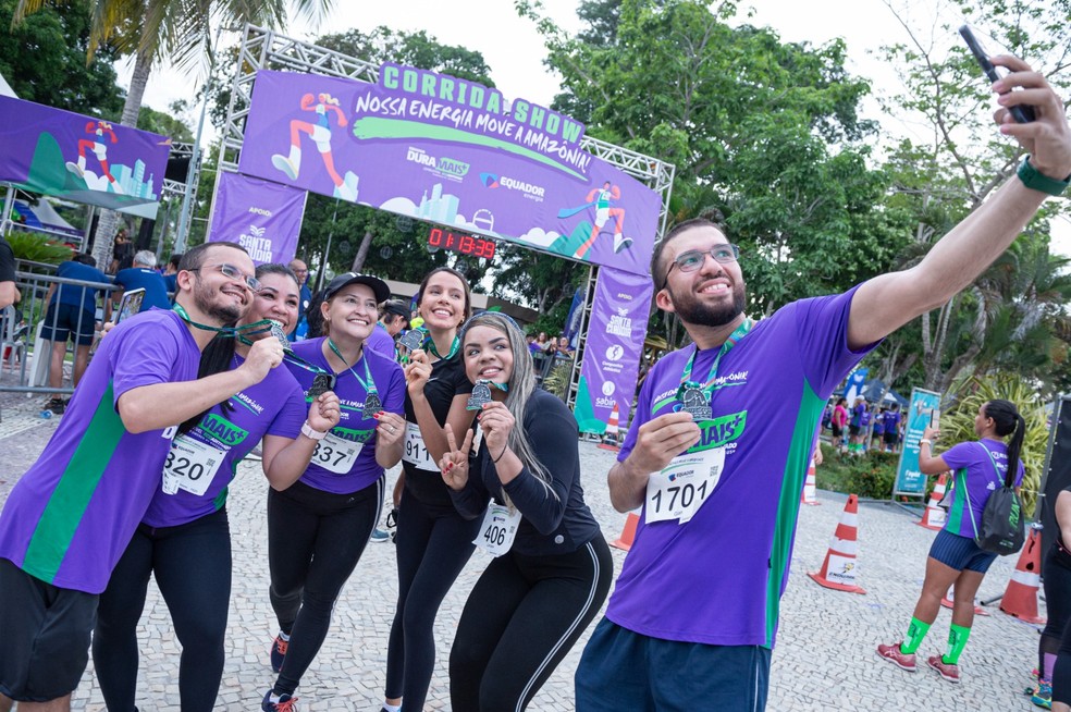 Corrida-Show Nossa Energia Move a Amazônia (NEMA) — Foto: Divulgação