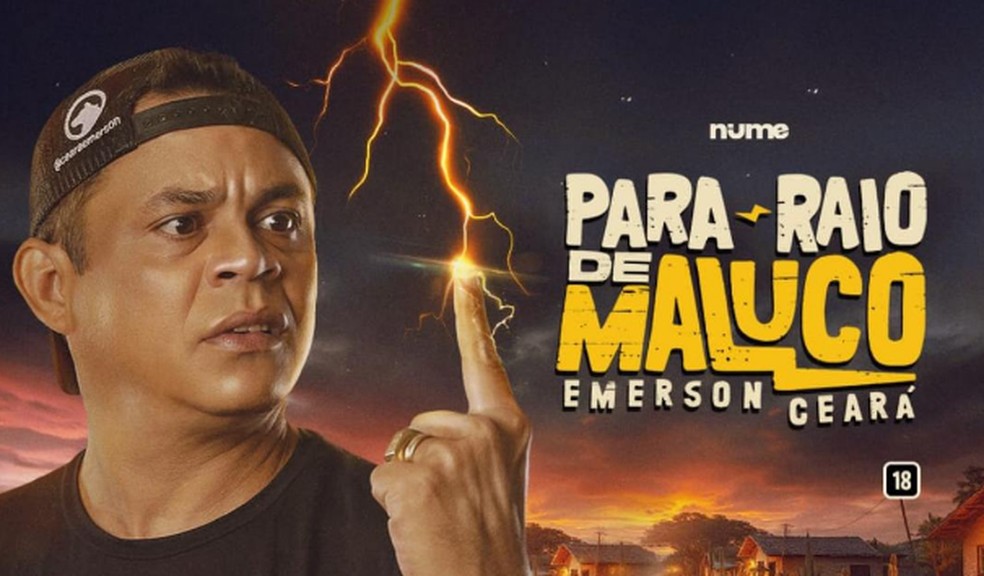 Humorista Emerson Ceará apresenta seu novo show solo 