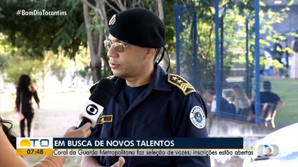 Coral Jovem da Guarda Metropolitana de Palmas abre inscrições para novos talentos