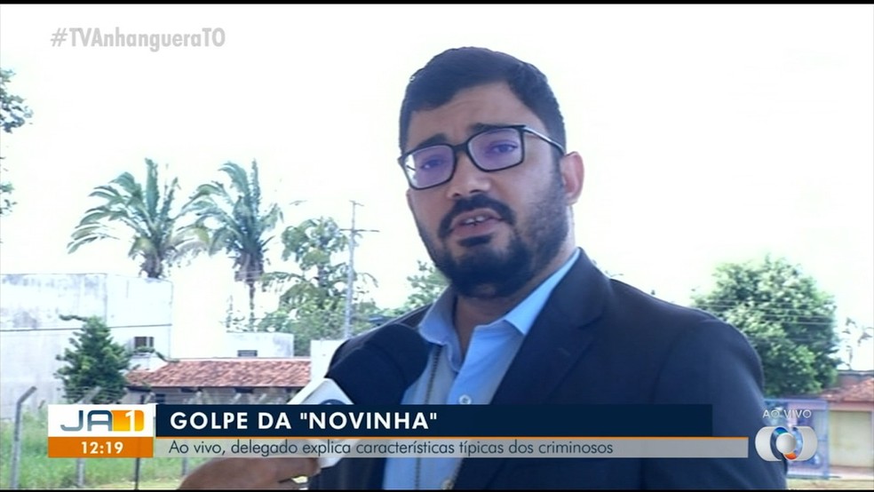 Alexander Pereira, da Deic de Araguaína — Foto: TV Anhanguera/Reprodução