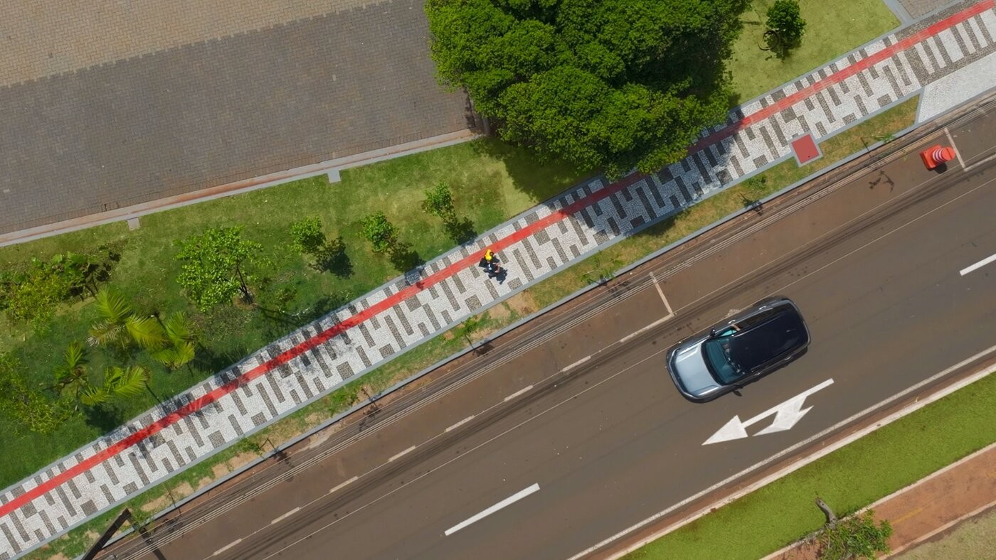 Calçadão inspira nova identidade urbana da Nova Prochet 