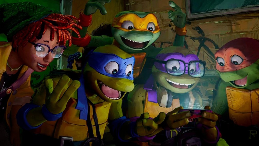 Cena de 'As Tartarugas Ninja: Caos Mutante' — Foto: Divulgação