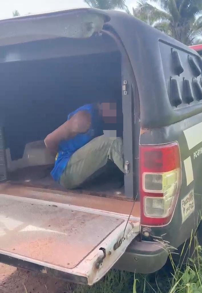 Homem é preso suspeito de cometer homicídio em Igarapé do Meio, no MA