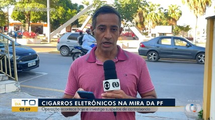 Operação investiga contrabando de cigarros eletrônicos no Tocantins