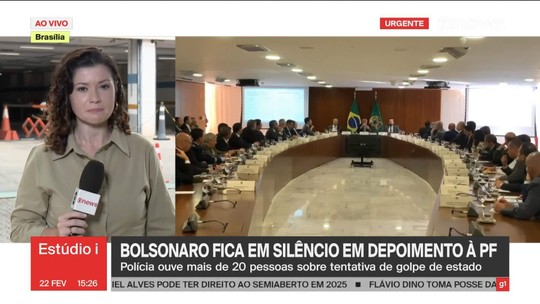 Bolsonaro vai à PF, mas fica em silêncio sobre suposta tentativa de golpe de Estado - Programa: Estúdio i 
