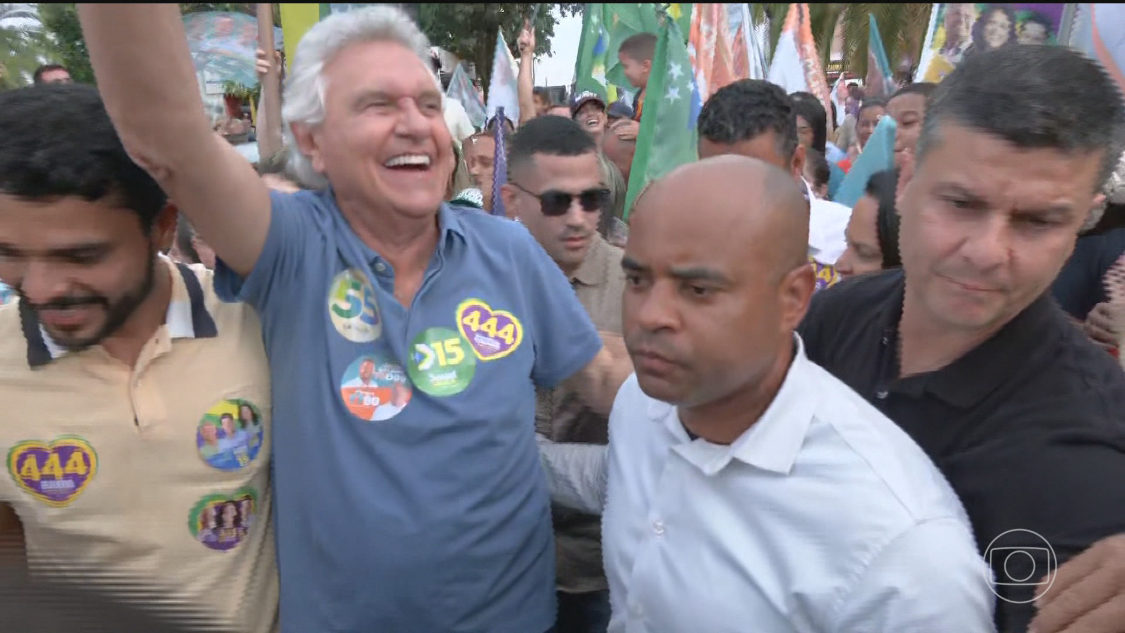 Ronaldo Caiado, candidato à Presidência pelo PSD, cumpre agenda em Goiás