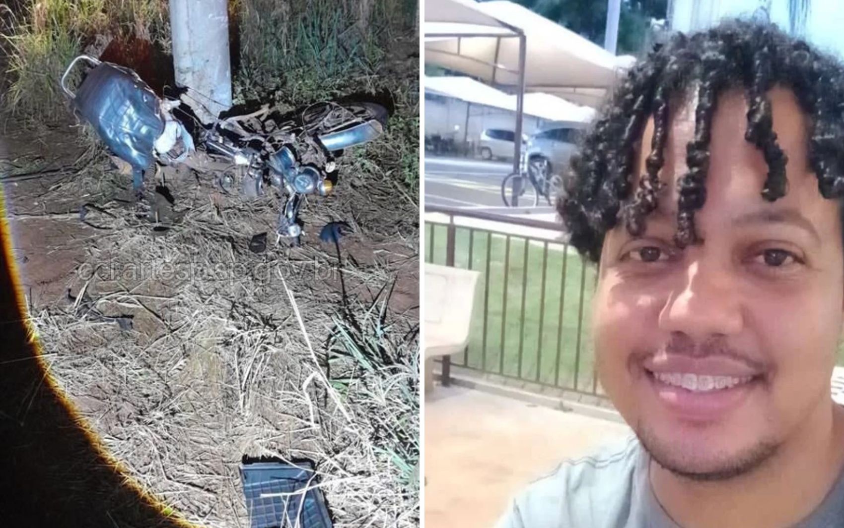 Colisão entre carro e moto termina com a morte de 2 pessoas na Rodovia Carlos Tonani 